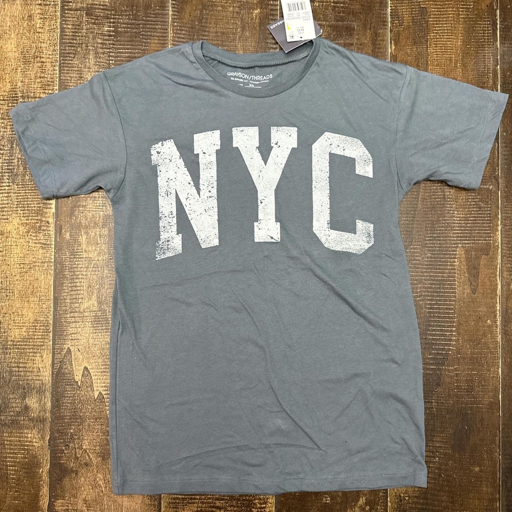 Grayson Threads Grey NYC Graphic Tee